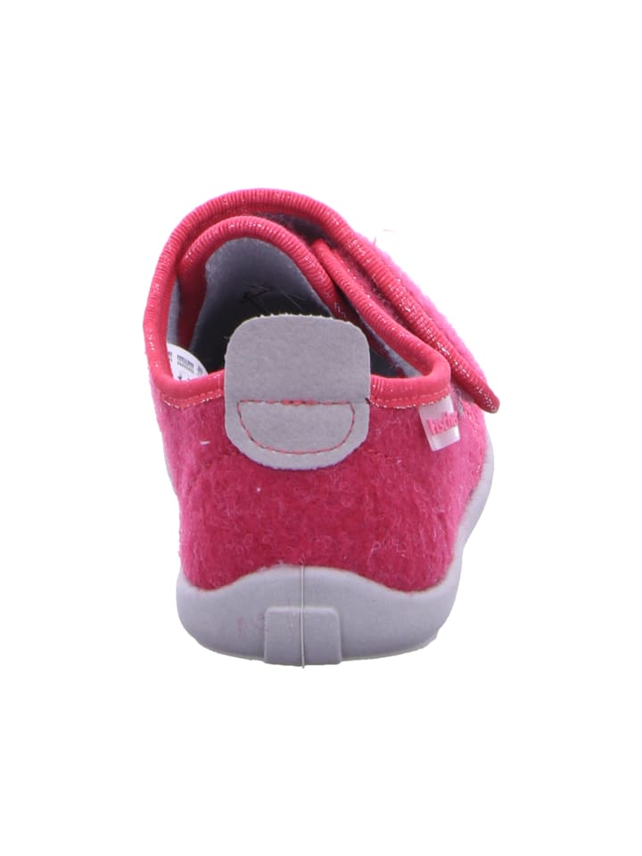 Fischer Markenschuh Hausschuh in rot günstig kaufen