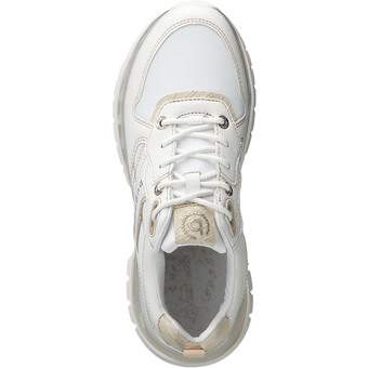 Bugatti Athena Schnürsneaker in weiß