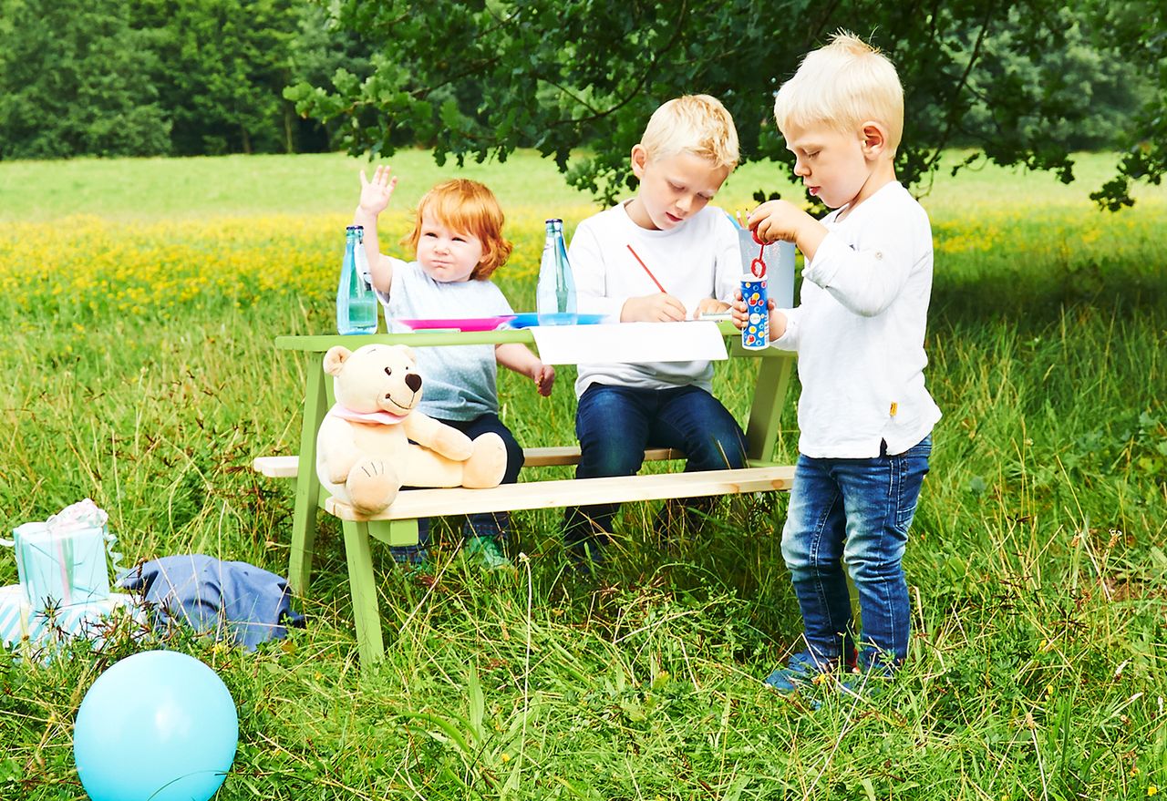Pinolino Kinderträume Pinolino Kindersitzgarnitur Nicki für 4 grün
