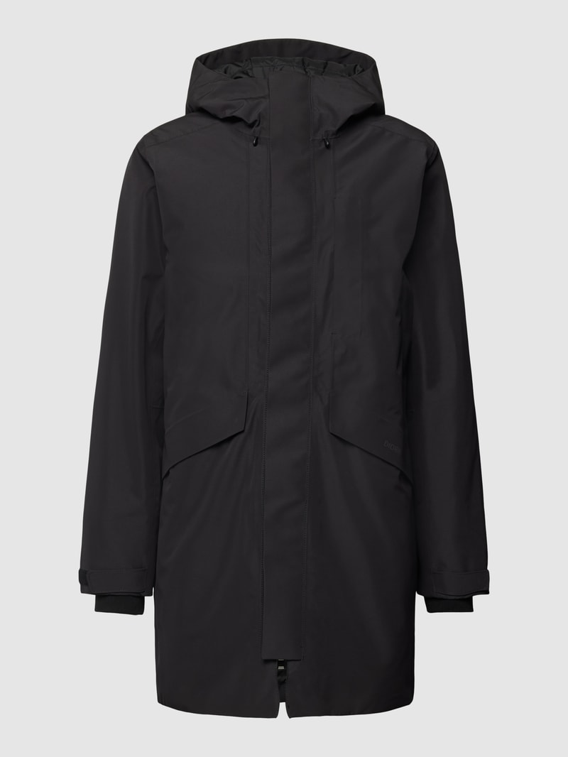 Parka mit Kapuze Modell 'KENNY' in schwarz