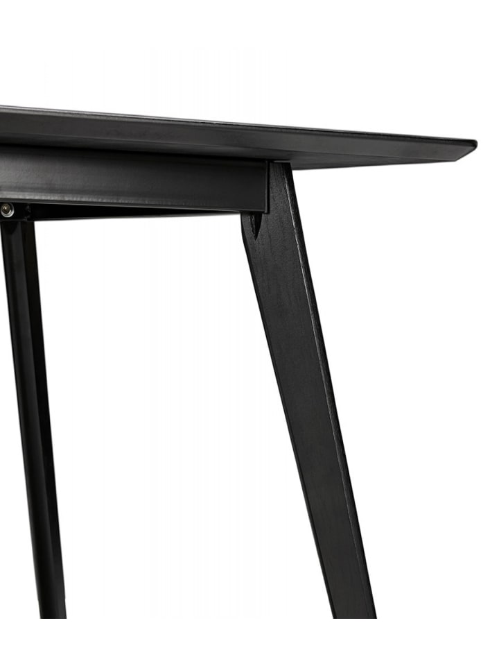 KADIMA DESIGN Designer Esstisch Barista | Moderner Schreibtisch für Büro in Schwarz günstig kaufen 180 x 90 x 75 cm