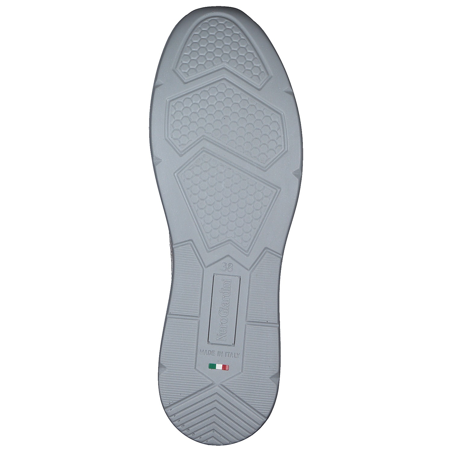 NeroGiardini E010500D, Sneakers Low, Damen, Grau (Grau/Rosa/Türkis)