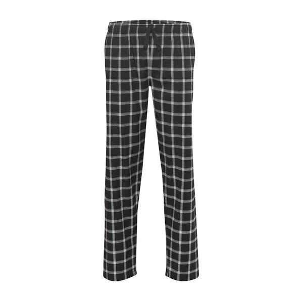 Herren Flanell Pyjama, grau