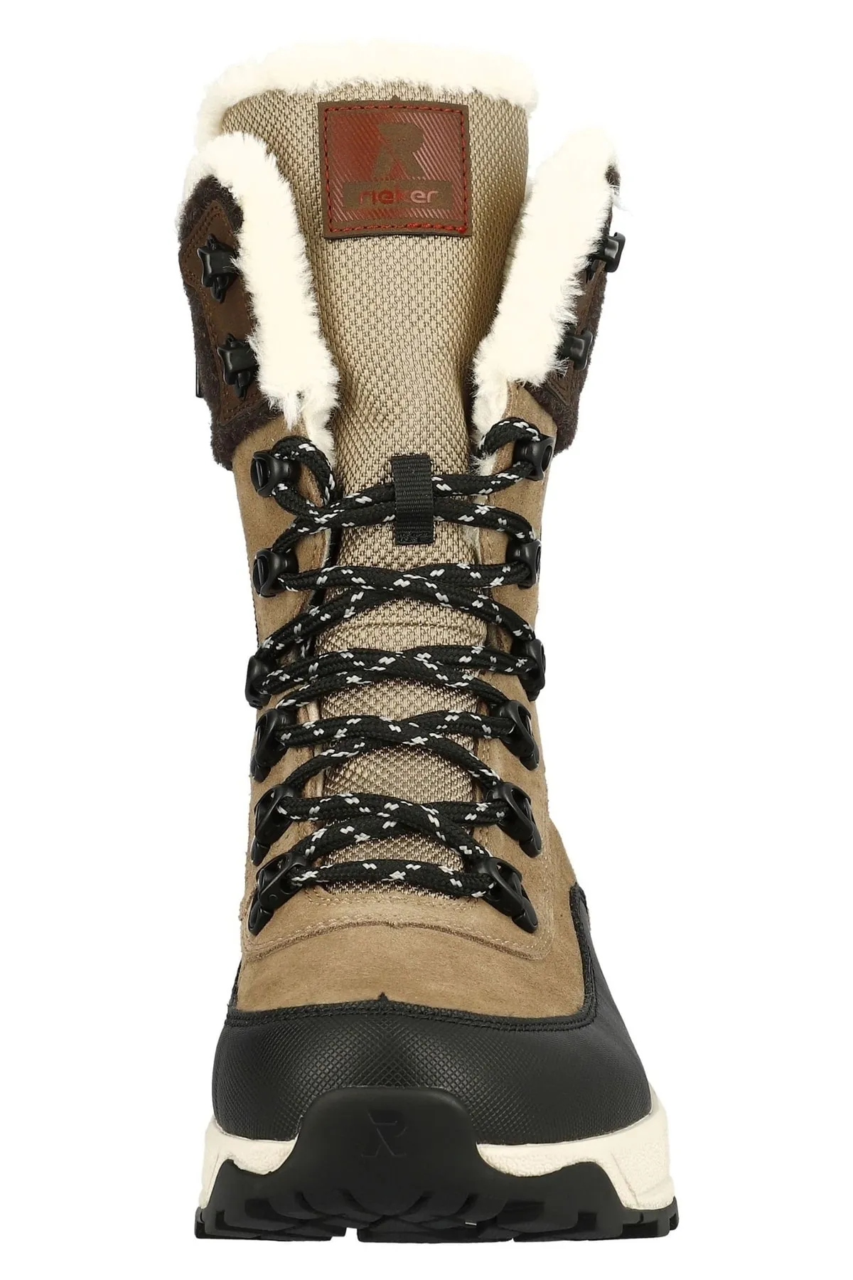 Rieker  Stiefelette - Braun - Flacher Absatz