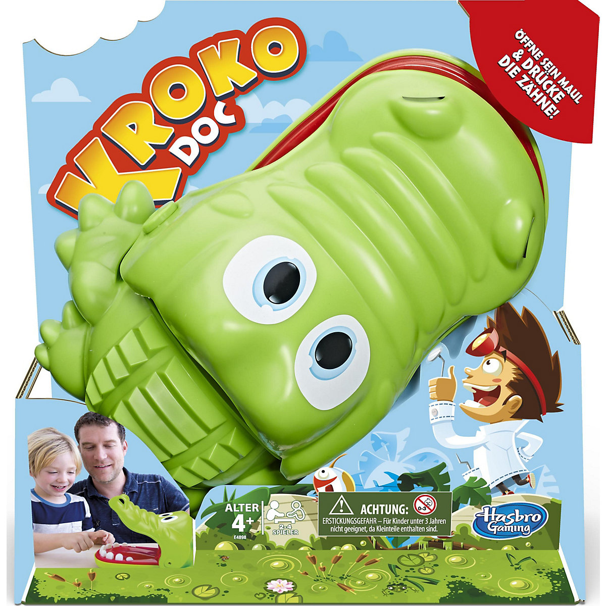 Kroko Doc Spiel für Kinder ab 4 Jahren