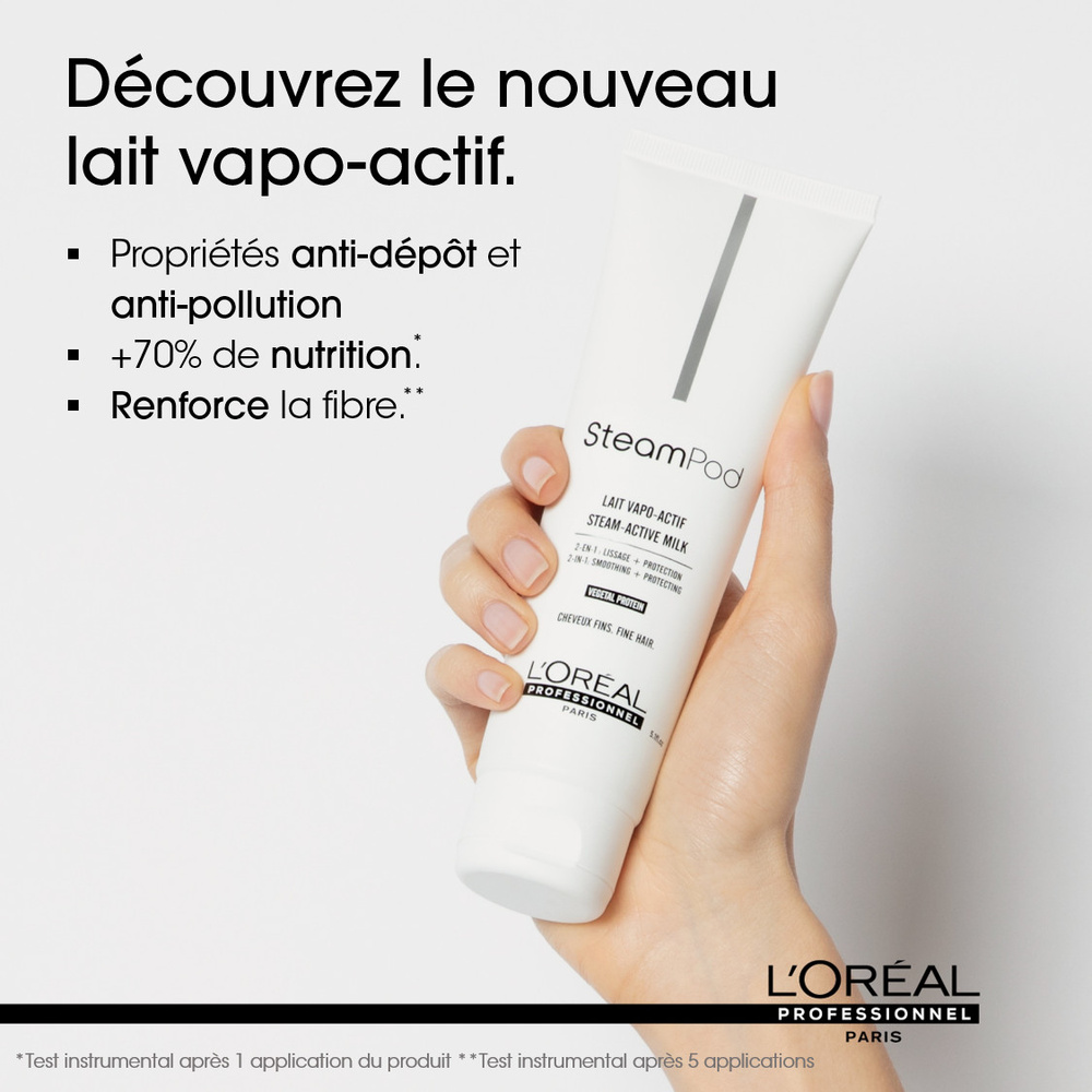 L'Oréal Professionnel Steampod Lait de lissage vapo-activé