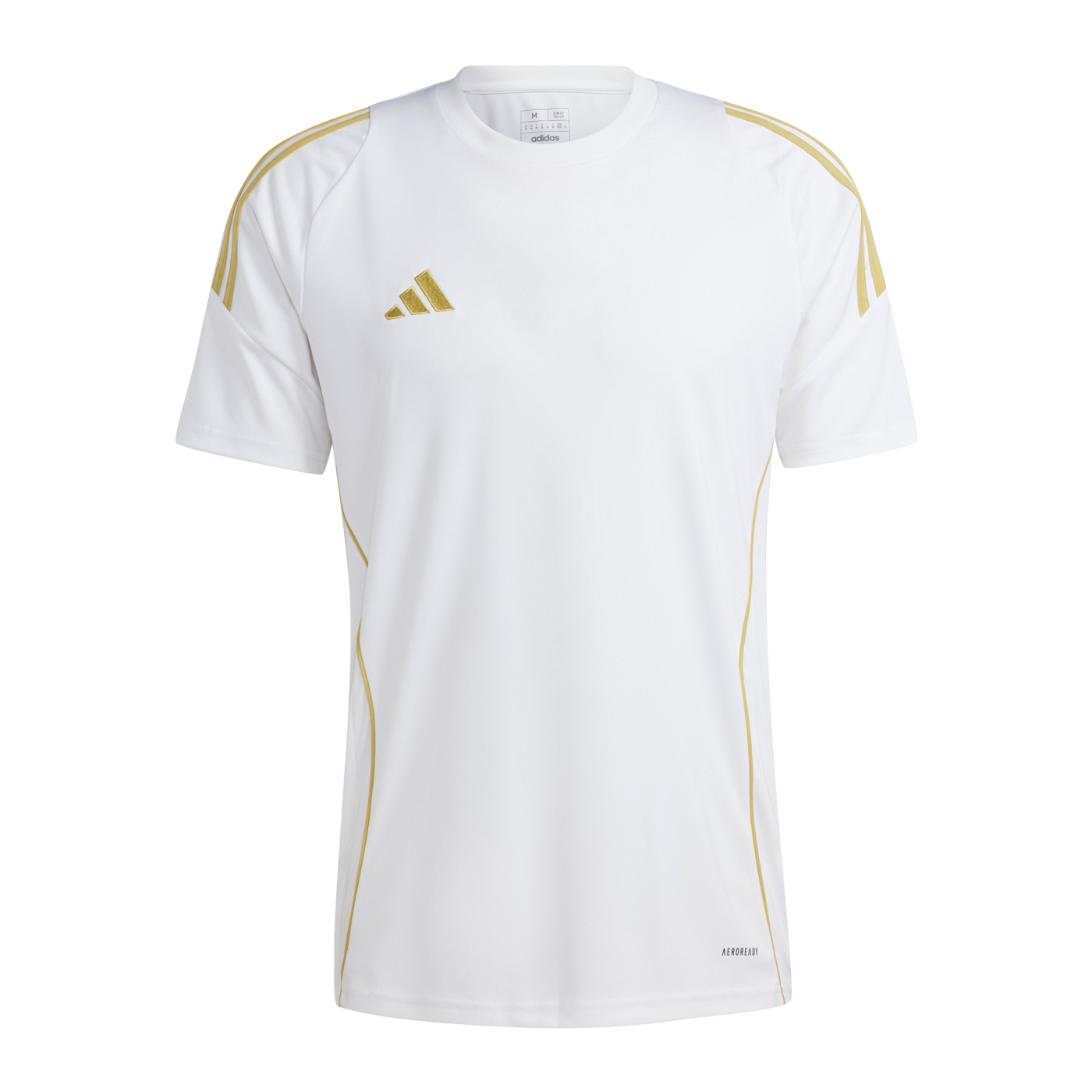 adidas Tiro 24 Trikot Weiss Gold