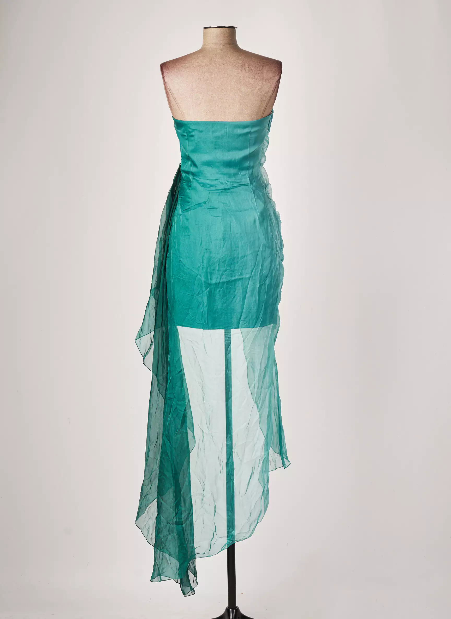 Azzaro Robes Courtes Femme couleur vert