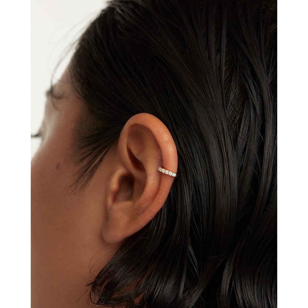 P D Paola Ear Cuff 925 Argent Boucles d'oreilles