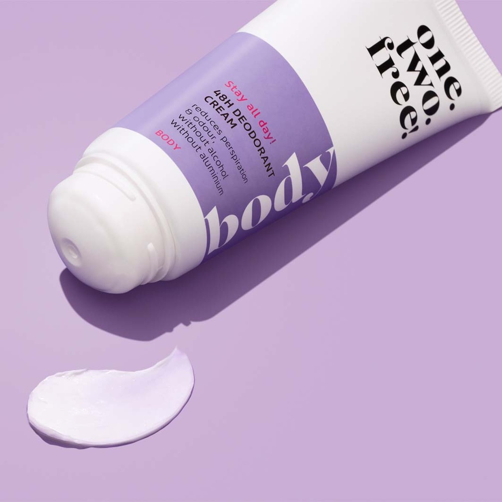 one.two.free! 48h Deodorant Cream 60 ML Déodorant Crème