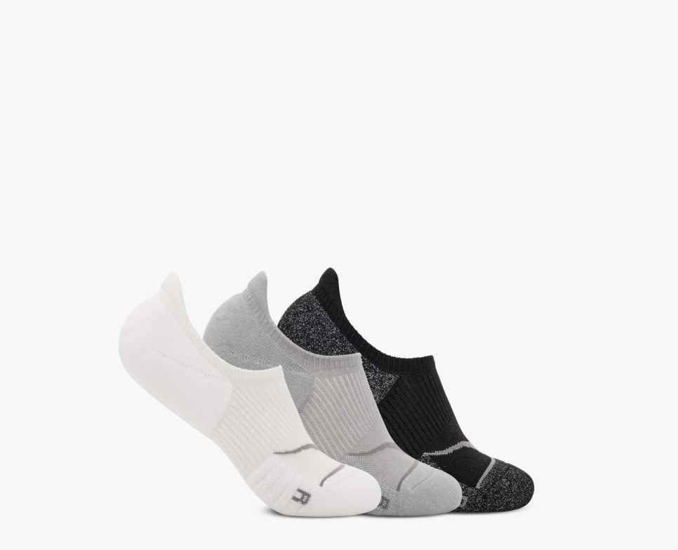 Invisible Sock 3-pakning Wht / Stellar Grey / Black