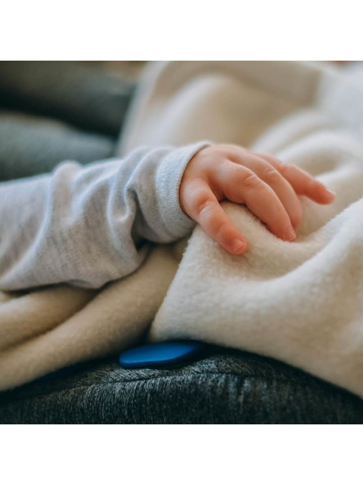 Hoppediz Babydecke Fleece Einschlagdecke für Autositz und Kinderwagen in stone günstig kaufen 80 x 80 cm