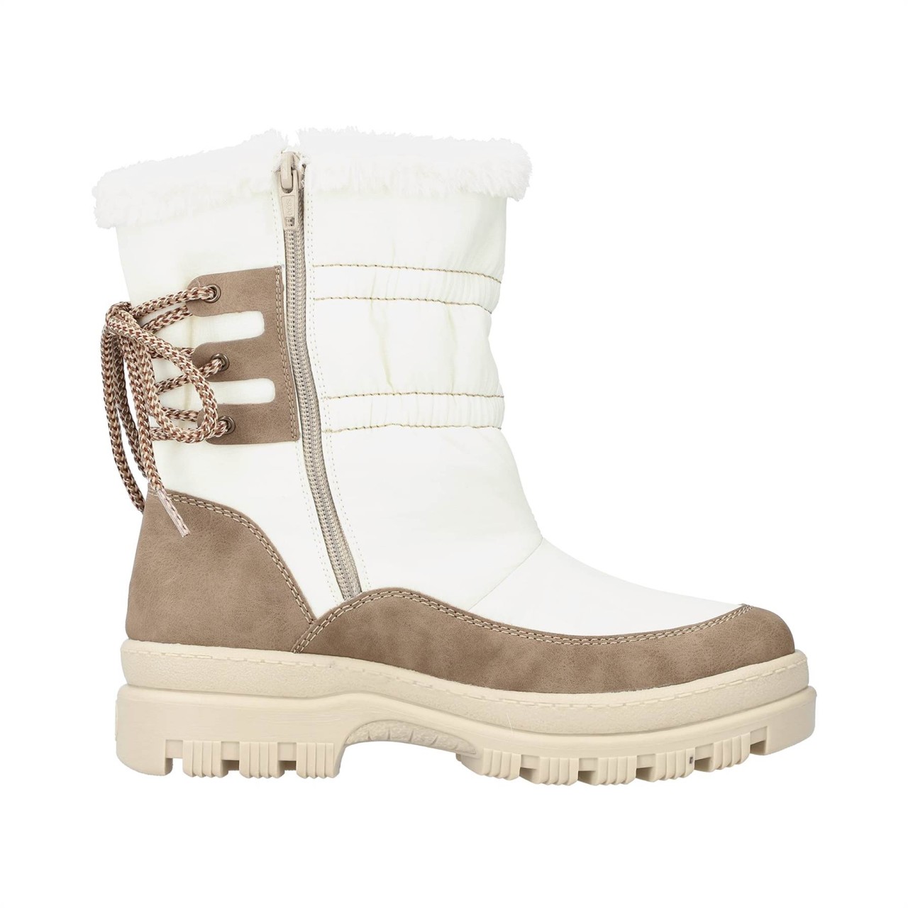 RIEKER Stiefeletten taupe