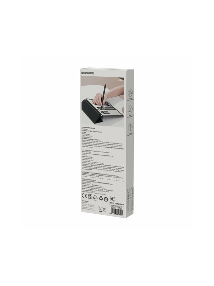 Baseus Aktiver Stift kompatibel mit Microsoft Surface MPP 2.0 Baseus Smooth Writing Series – Schwarz in Schwarz günstig kaufen onesize