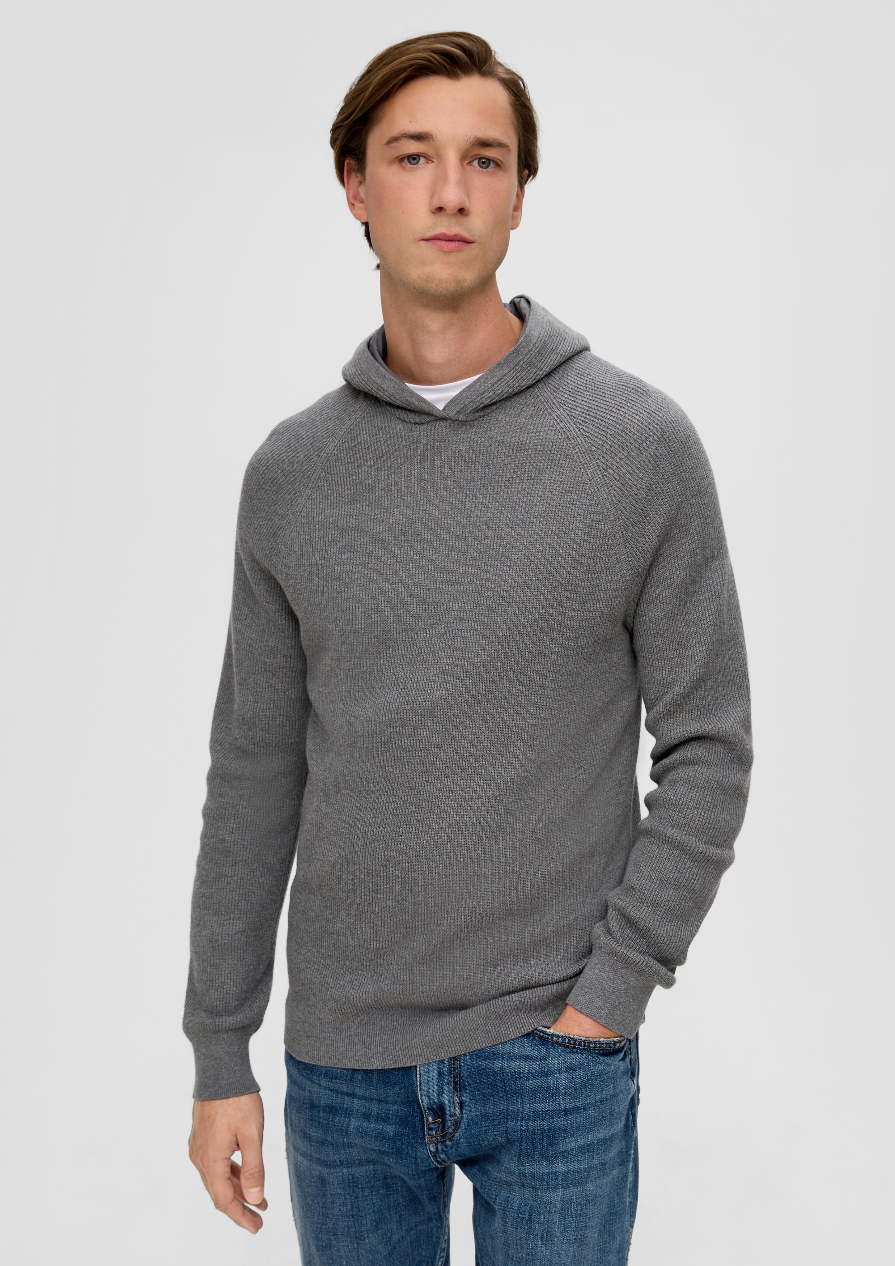Strickpullover mit Kapuze  2138195-9730