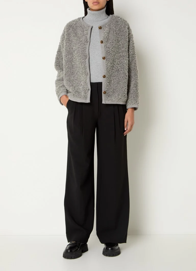 Co'Couture Teddy Timmy jacket with side pockets