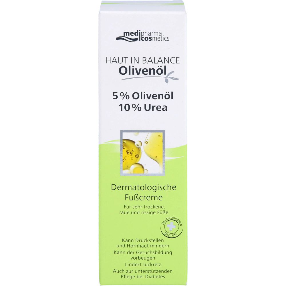 HAUT IN BALANCE Olivenöl Fußcr.5%Oliven.10%Urea