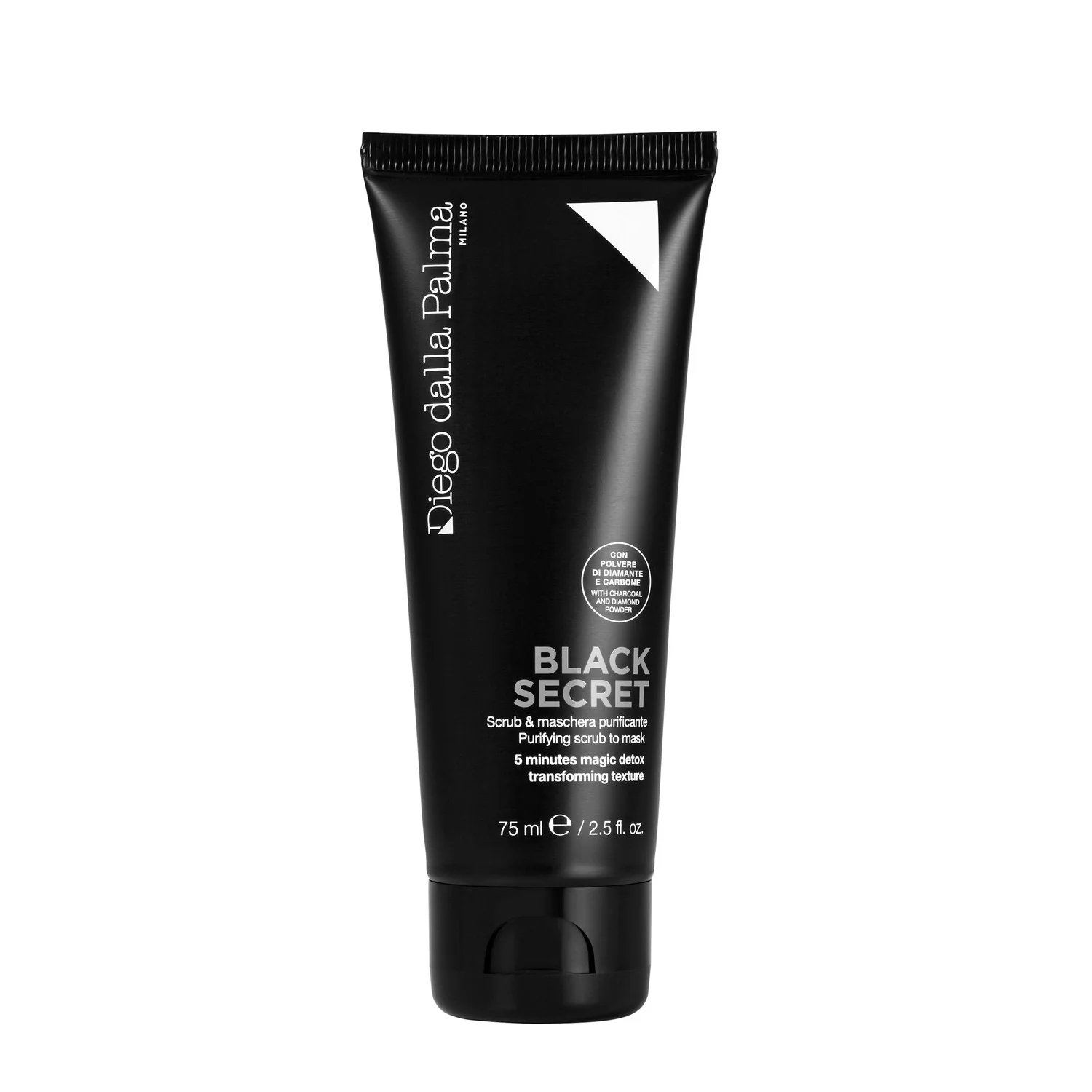 Mascarilla y exfoliante purificante Black Secret - Mascarilla facial purificante, exfoliante facial purificante