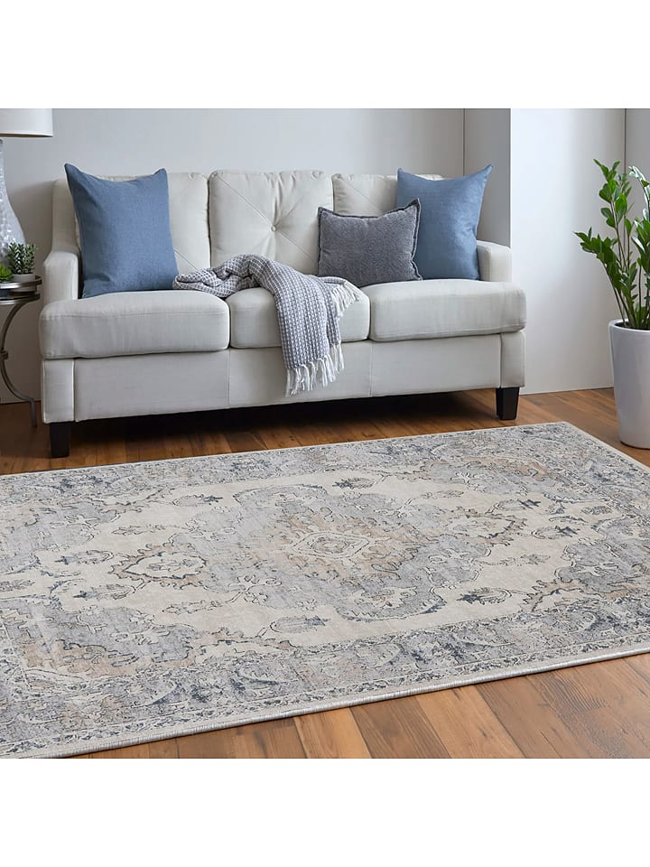 Mioli Kurzflor-Teppich in Beige günstig kaufen