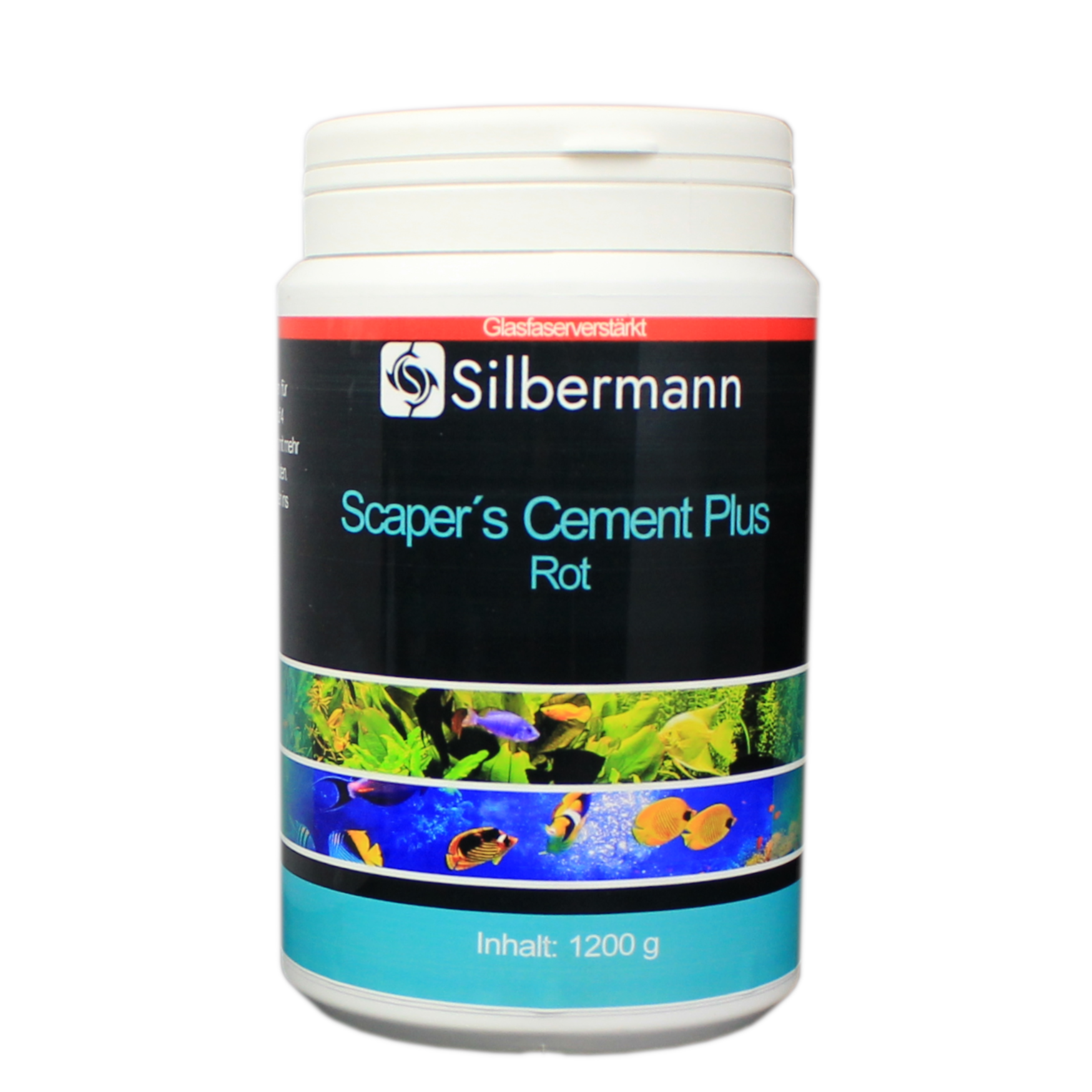 Silbermann Wasserpflege Silbermann Scaper's Cement PLUS - farbig - 1.2 kg