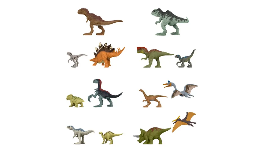 Jurassic World 5er-Packung Minifiguren, 1 Stück, sortiert
