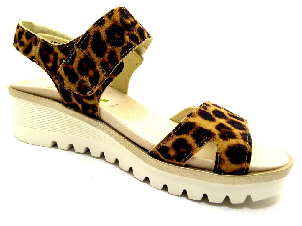 WALDLÄUFER Komfort Sandalen braun