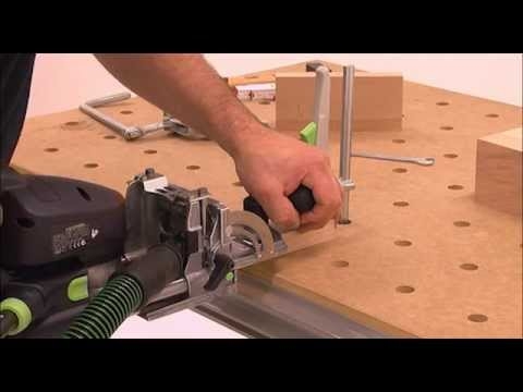 „Festool DF700XL-Set1“ Domino freza DF700EQ-Plus + DOMINO DF700 XL asortimento sisteineris DS/XL + LA-DF krašto atrama + RA-DF apvali atrama