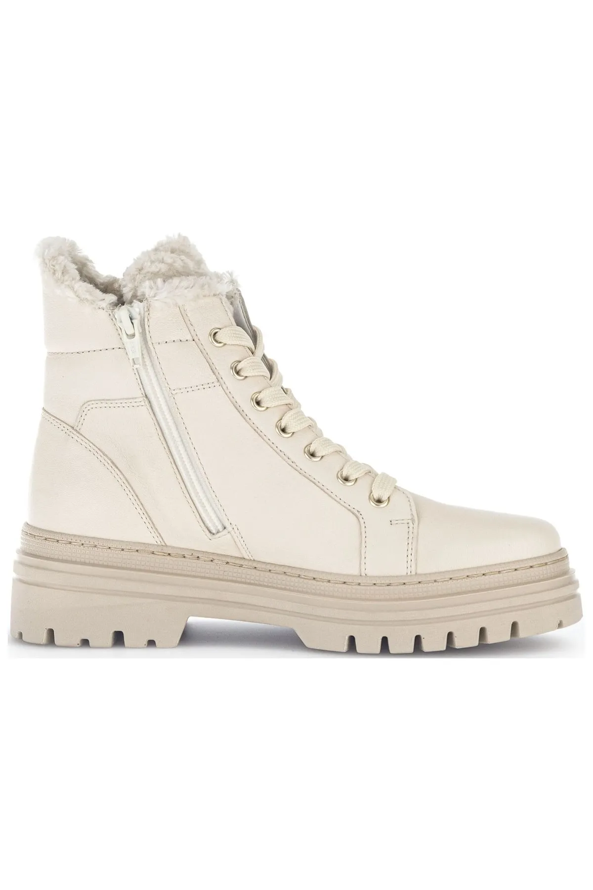 GABOR  Stiefelette - Beige - Blockabsatz
