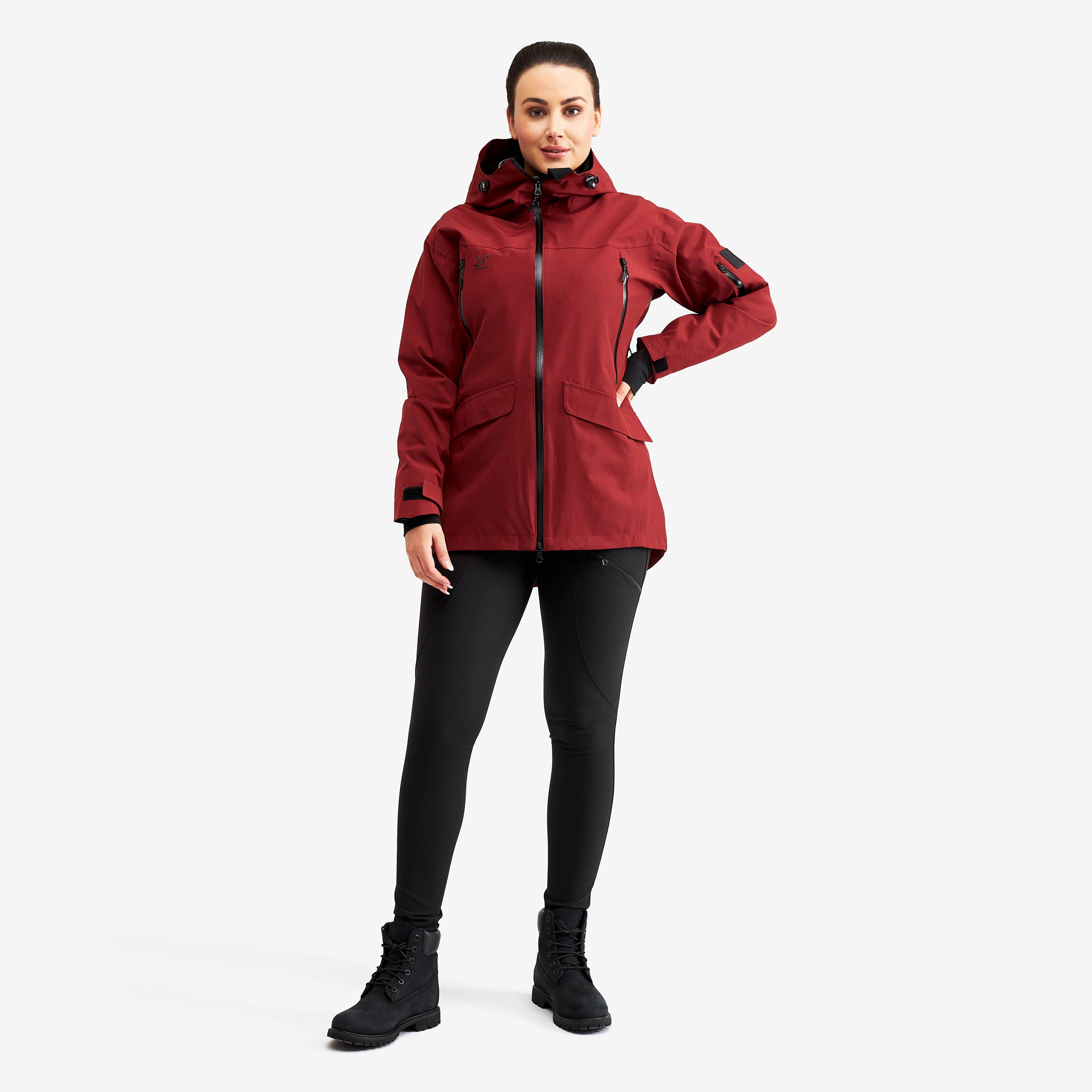 Monsoon Jacket Femme Chilli