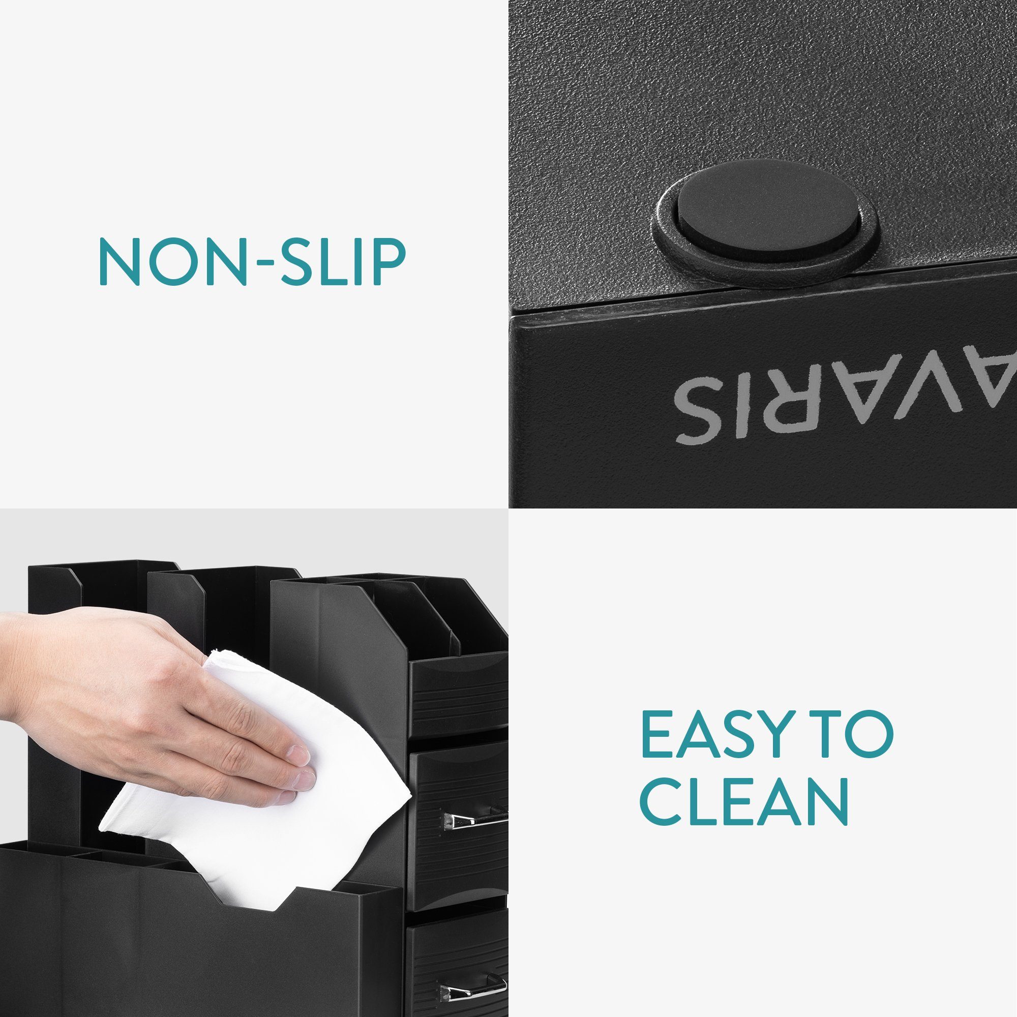 Navaris Kapselspender Kaffee Kapselhalter und Organizer - Aufbewahrungsbox Kaffeezubehör