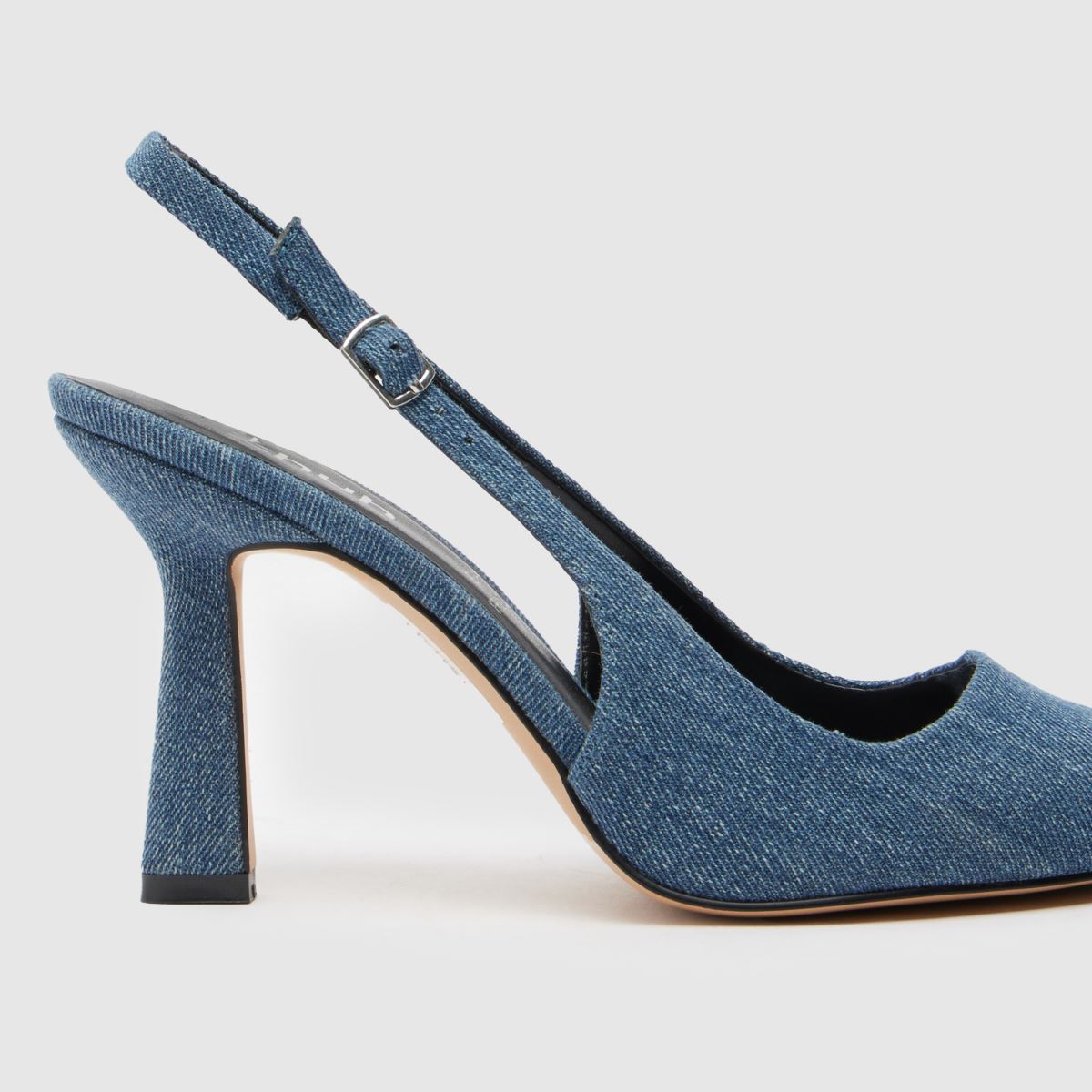 Schuh Shona Court magassarkú cipő kék színben