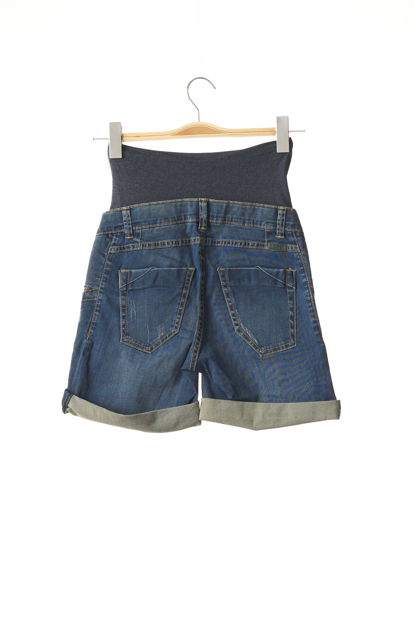 Love2wait Shortsbermudas Maternite Femme couleur bleu