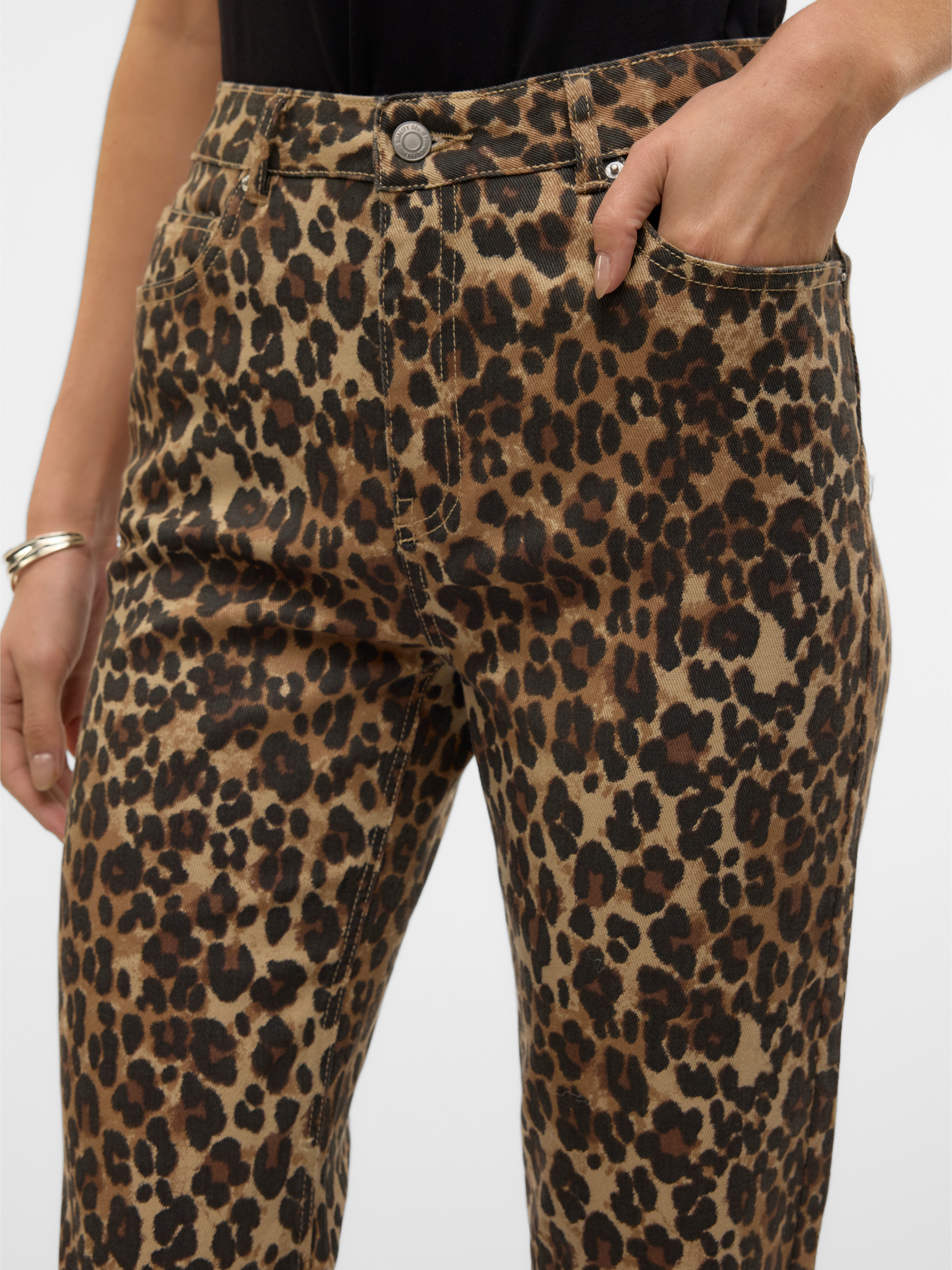 VMTESSA Hohe Taille Gerade geschnitten Jeans