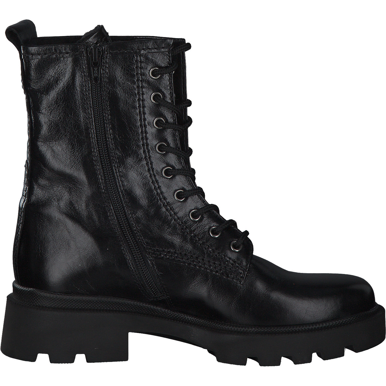 Gabor 92.755, Schnürstiefeletten, Damen, Schwarz
