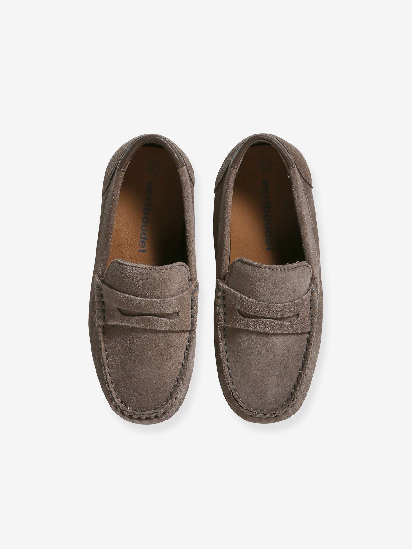 Vertbaudet Kinder Mokassins - taupe