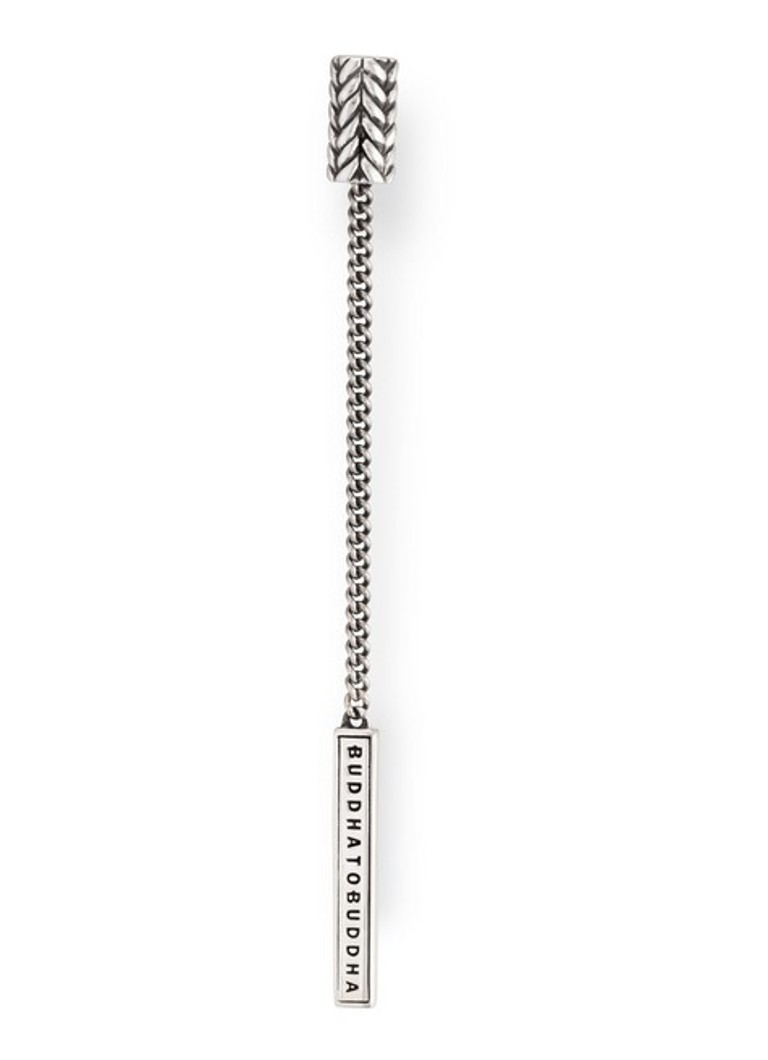 Buddha to Buddha Ellen single silver stud earring