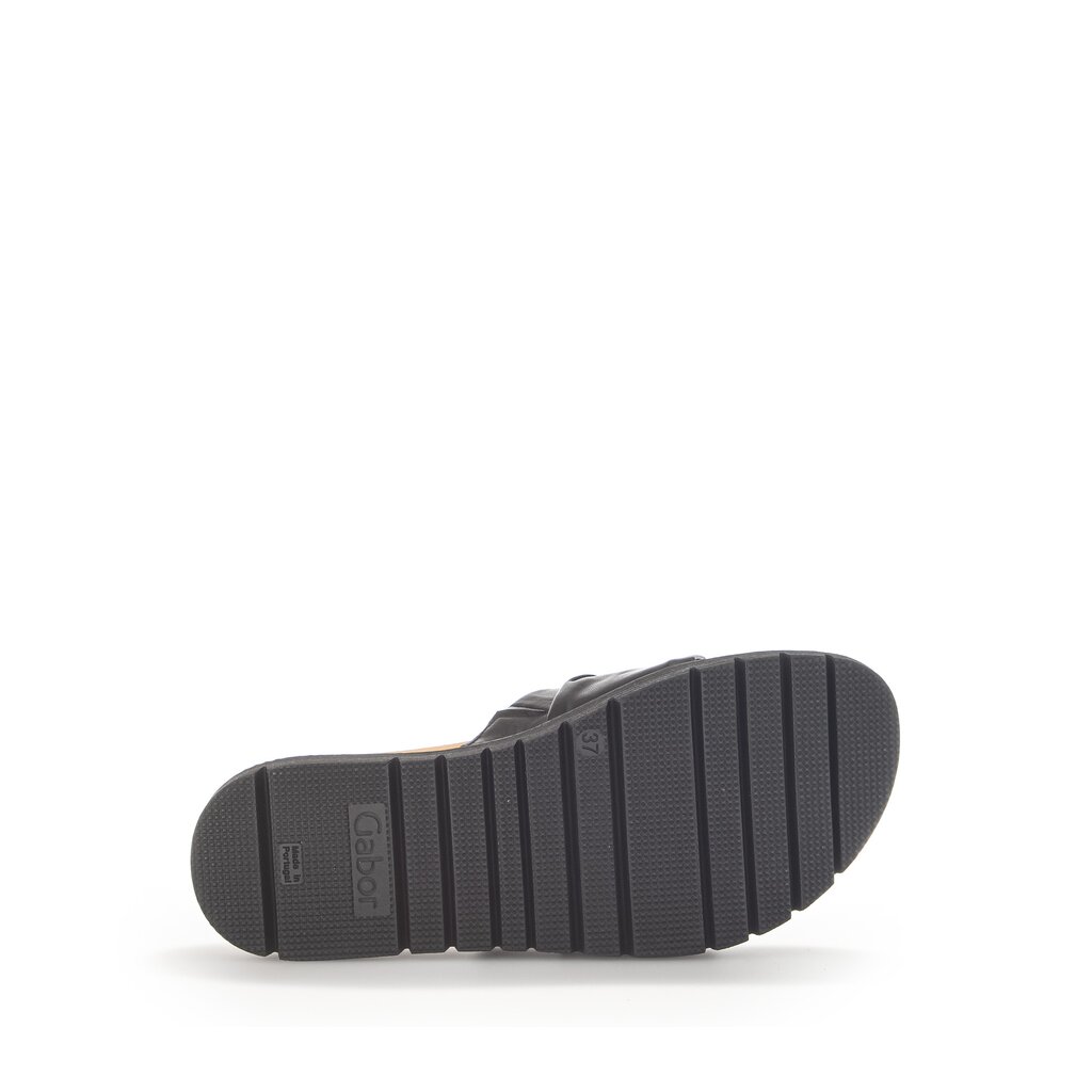 Gabor fashion Pantolette schwarz