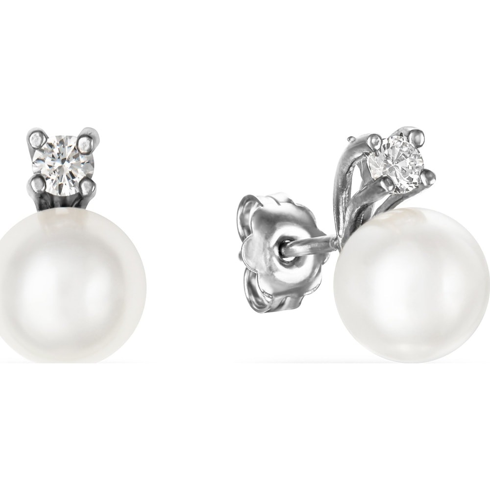 FAVS Boucles d'oreilles à fermoir à poussette 925 Argent Boucles d'oreilles
