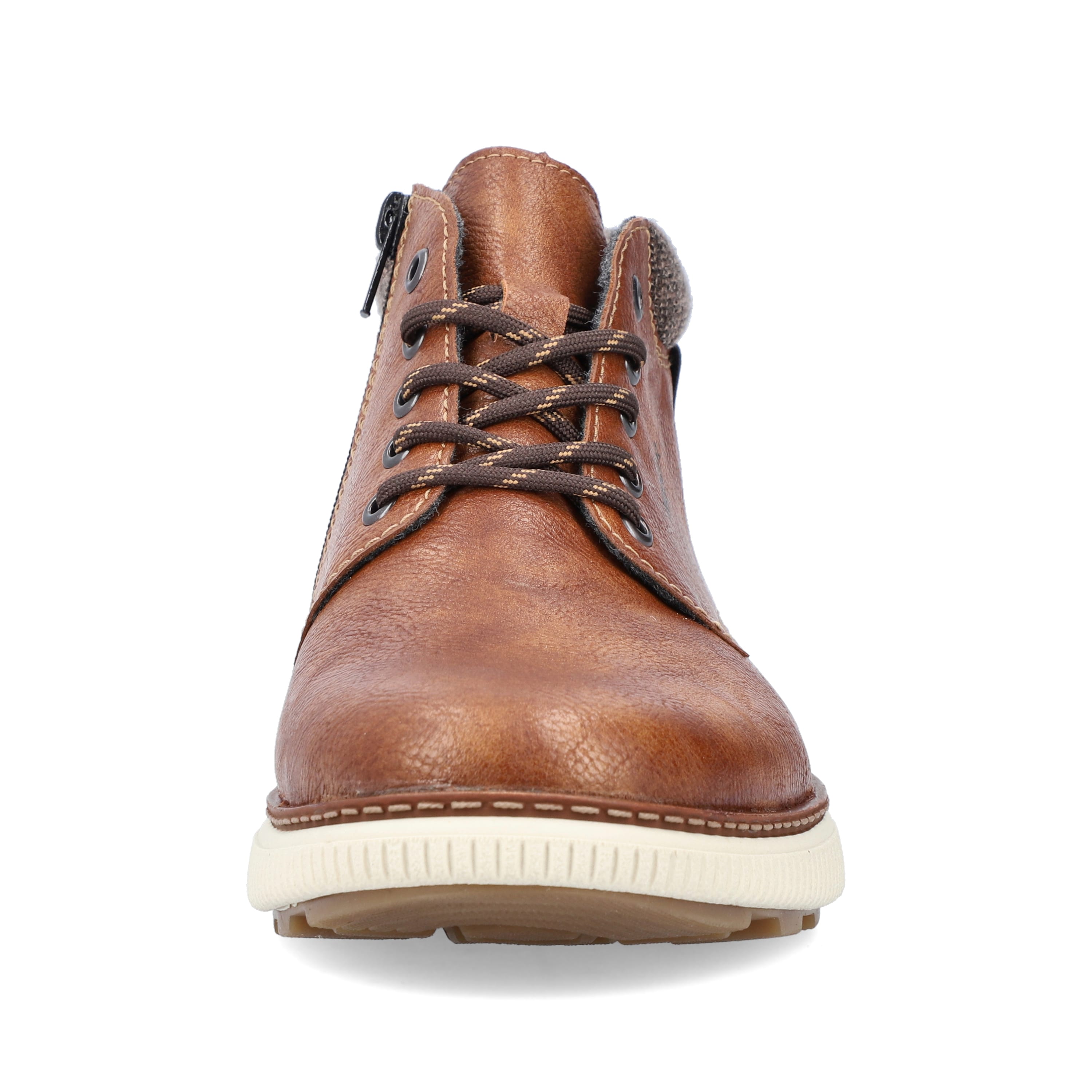 Rieker Herren Schnürstiefel kastanienbraun