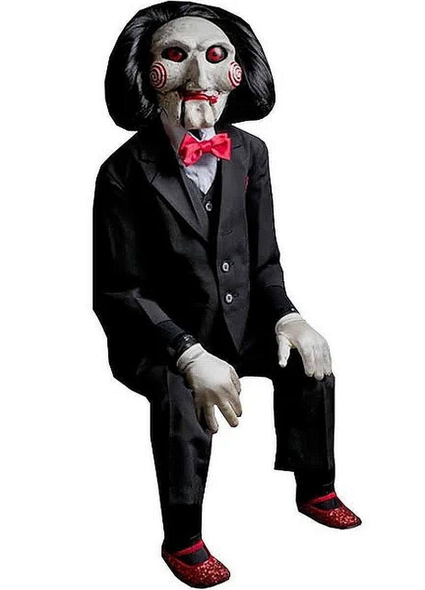 Trick or Treat Actionfigur Saw Billy Prop Replica Puppe