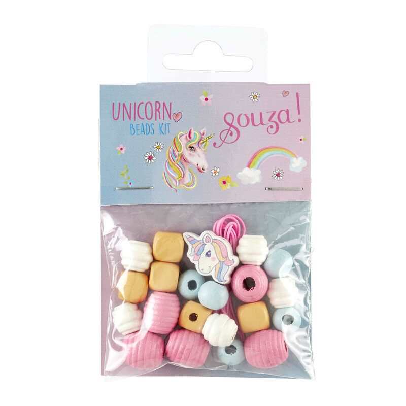 Kit créatif perles en bois Licorne Phanine