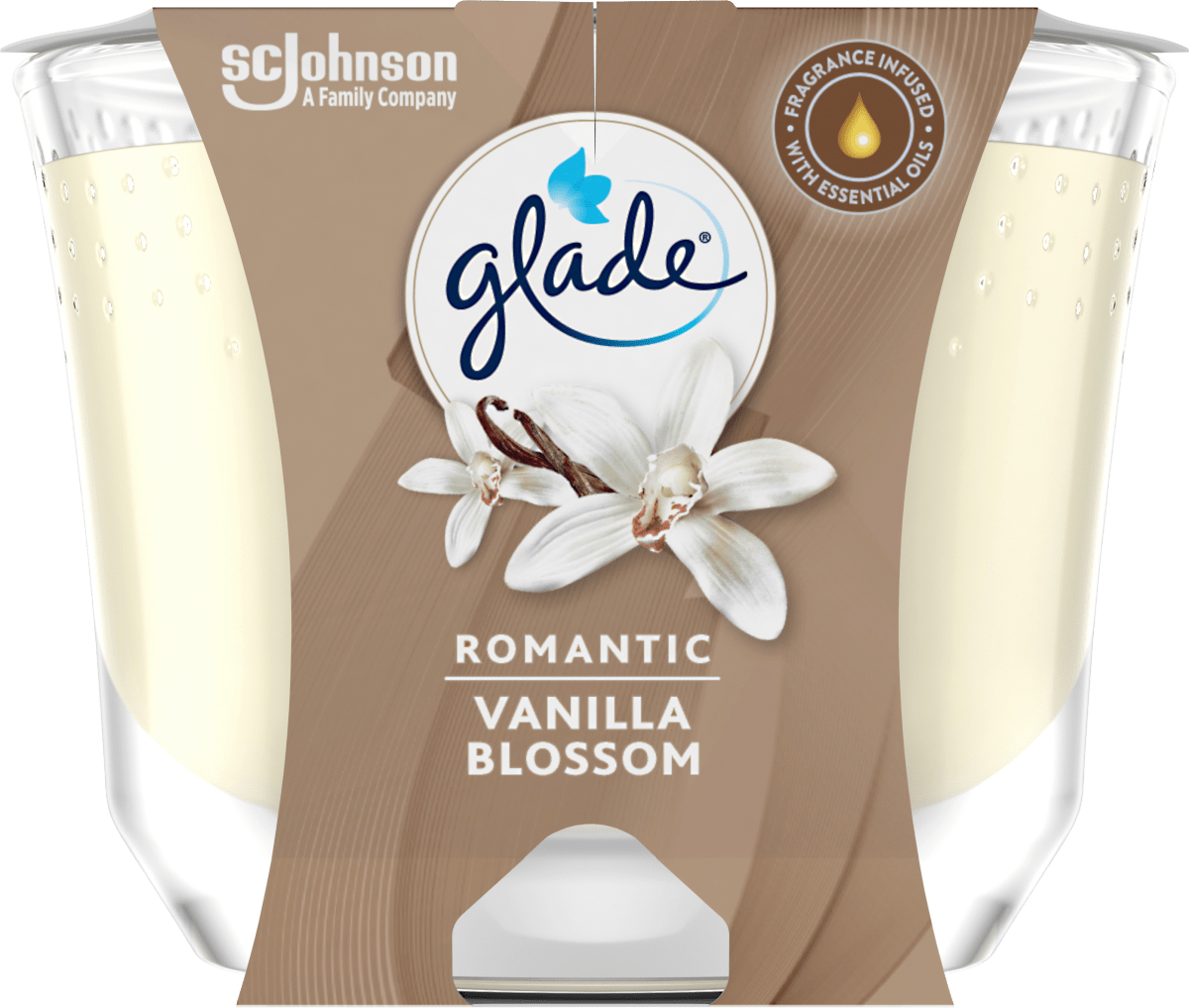 Duftkerze im Glas Romantic Vanilla Blossom 224g, 1 St