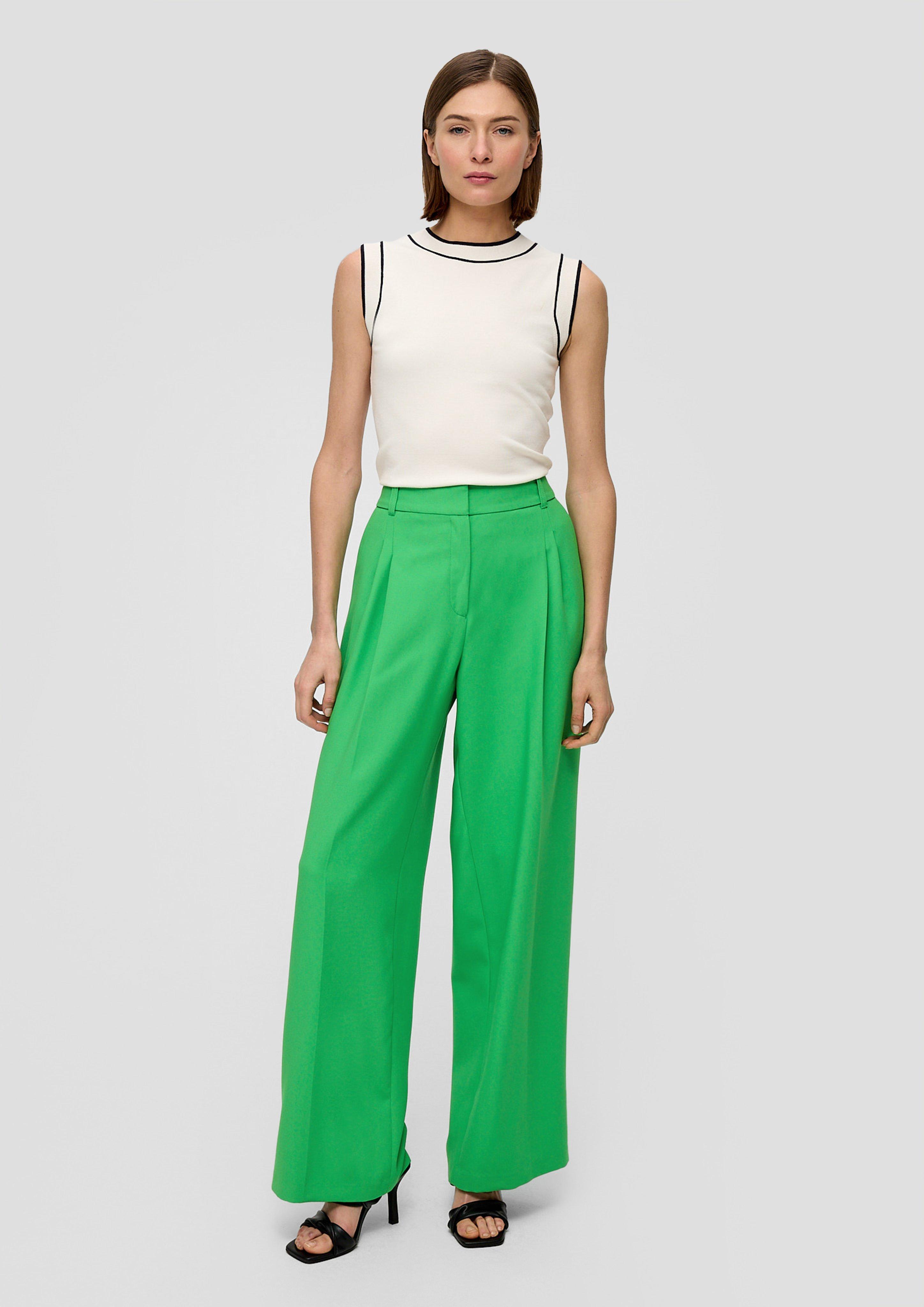 Palazzo-Hose mit extra hohem Bund  2139852-7591