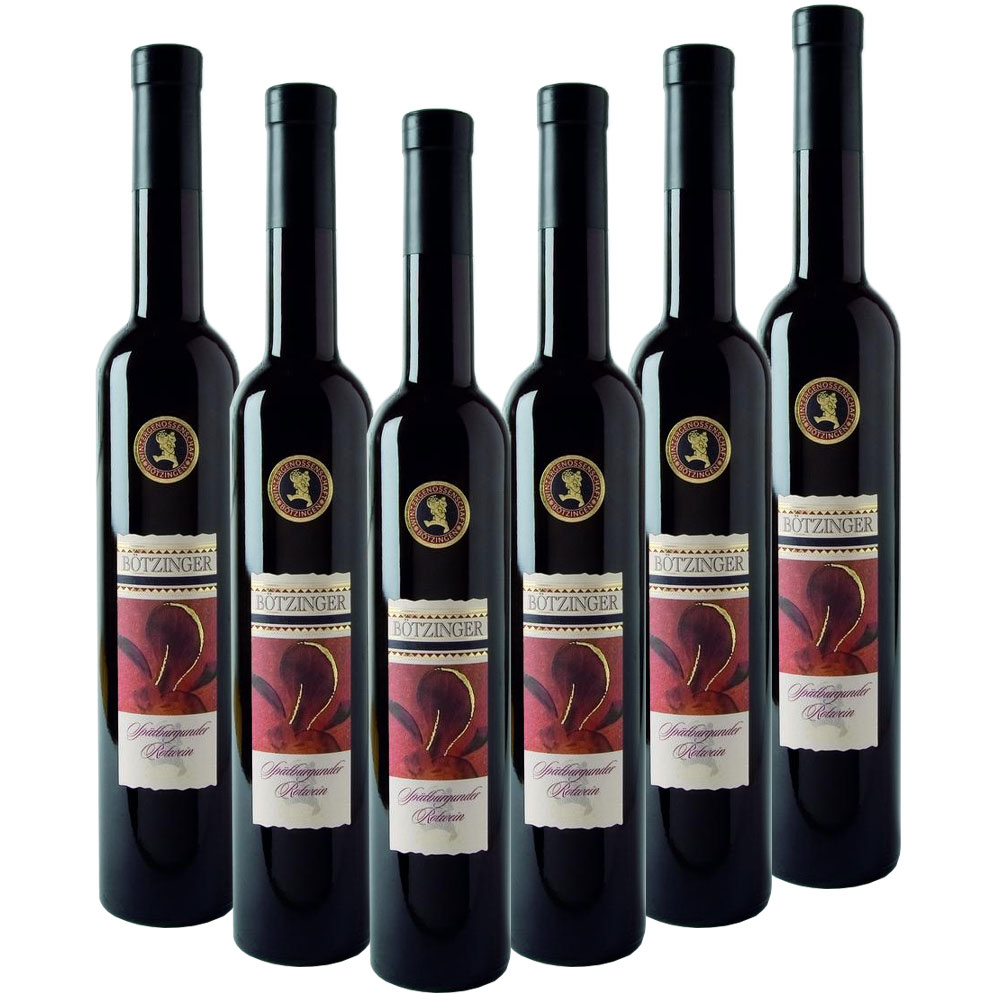 Winzergenossenschaft Bötzingen Der Bötzinger - Spätburgunder Rotwein Auslese trocken - 6er Karton