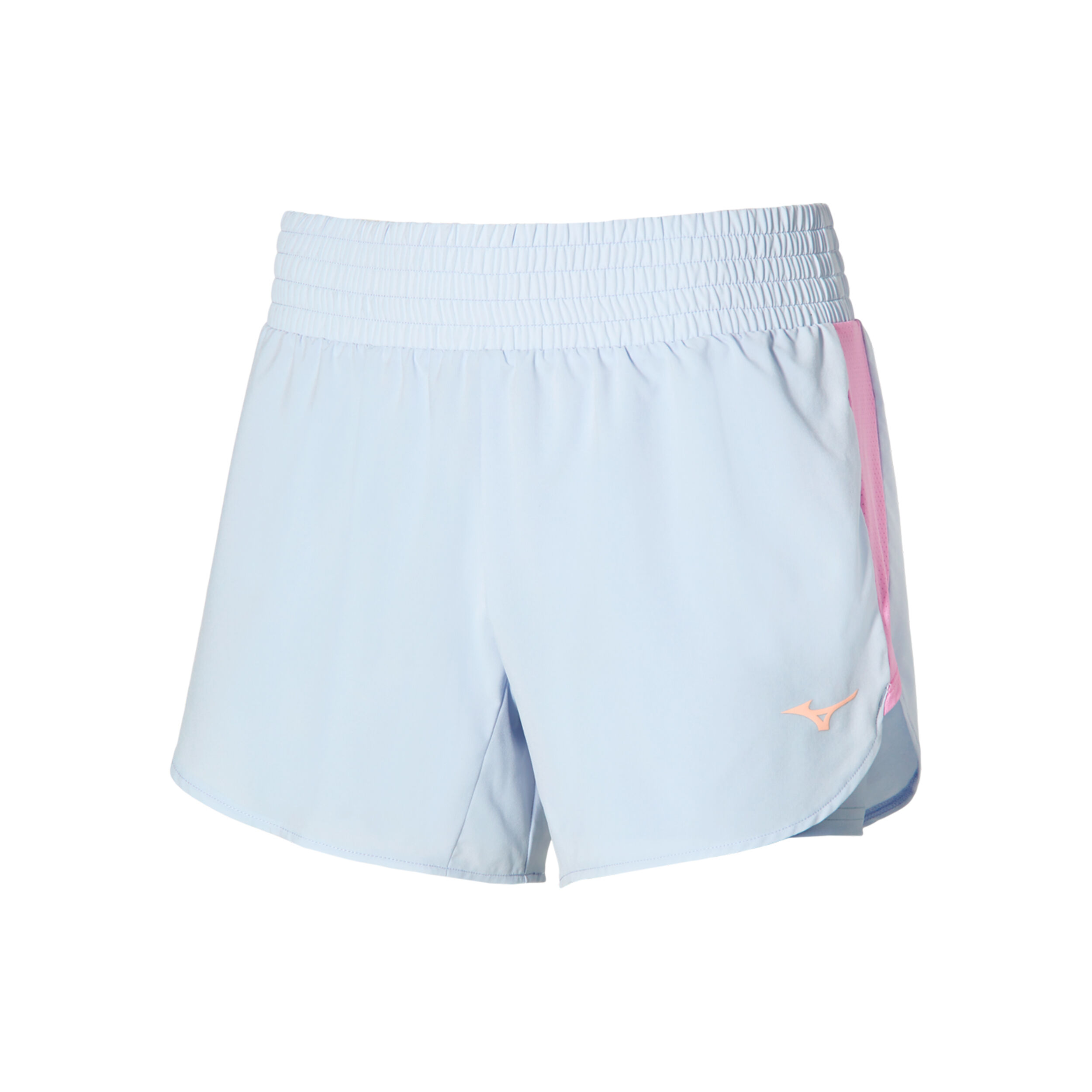 2in1 4.5 Laufshorts Damen - Hellblau