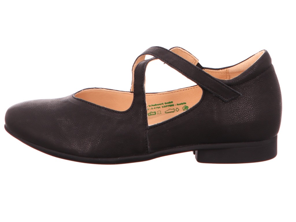 THINK Sportliche Slipper schwarz 3-000564