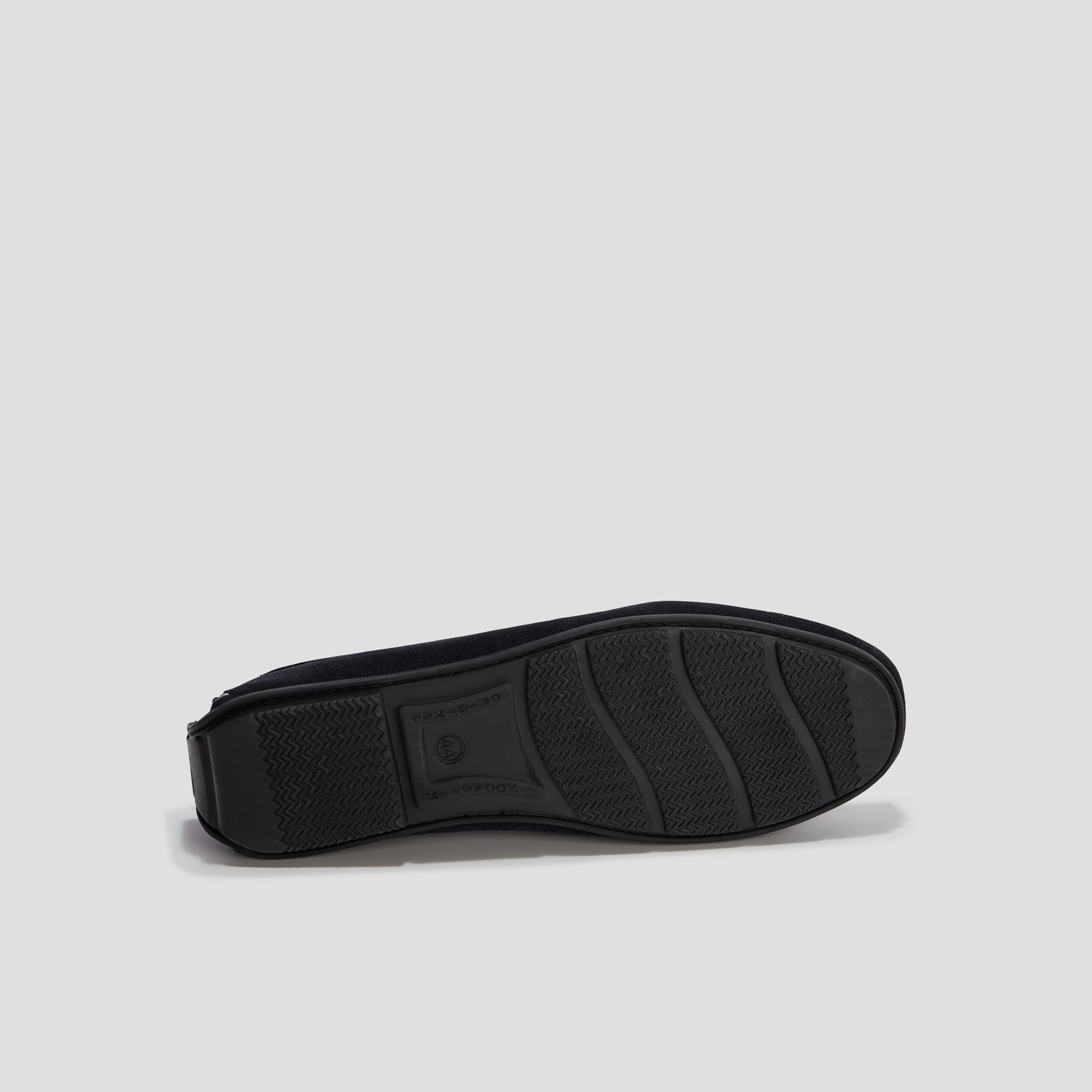 Mocassins en cuir bleu marine homme | La Halle