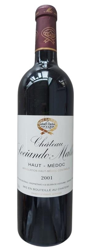 2001 Château Sociando-Mallet AC Haut-Médoc - Privatkeller