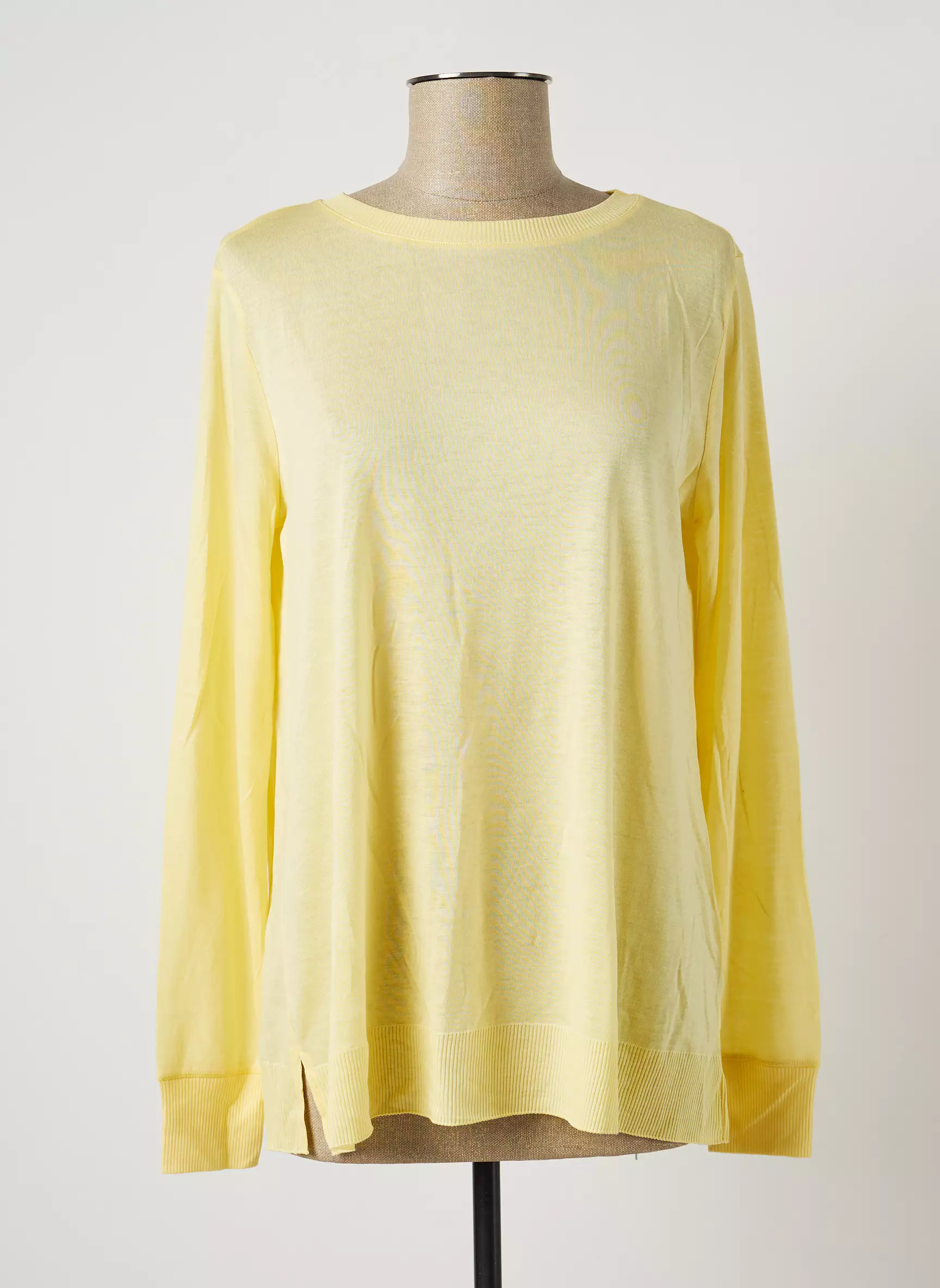 Benetton Tshirts Femme couleur jaune