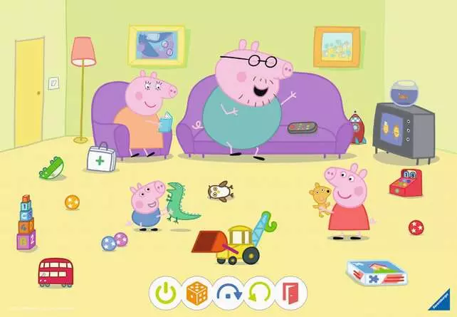 Kinderpuzzle ab 4 Jahren - tiptoi® Puzzle für kleine Entdecker: Peppa Pig - 24 Teile